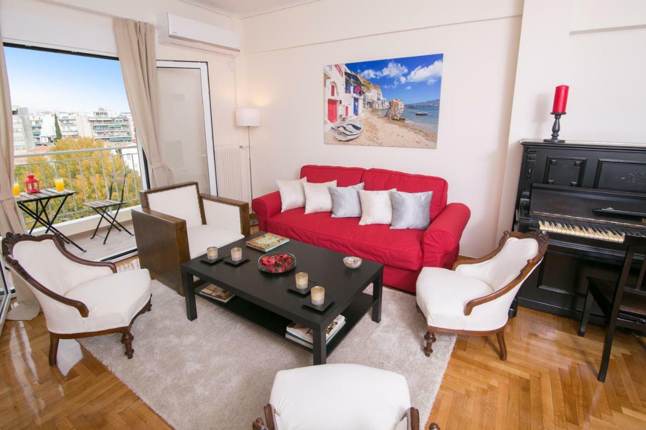 Magnificent Luxury Retrostyle Flat Acropolis View Apartamento Atenas Exterior foto