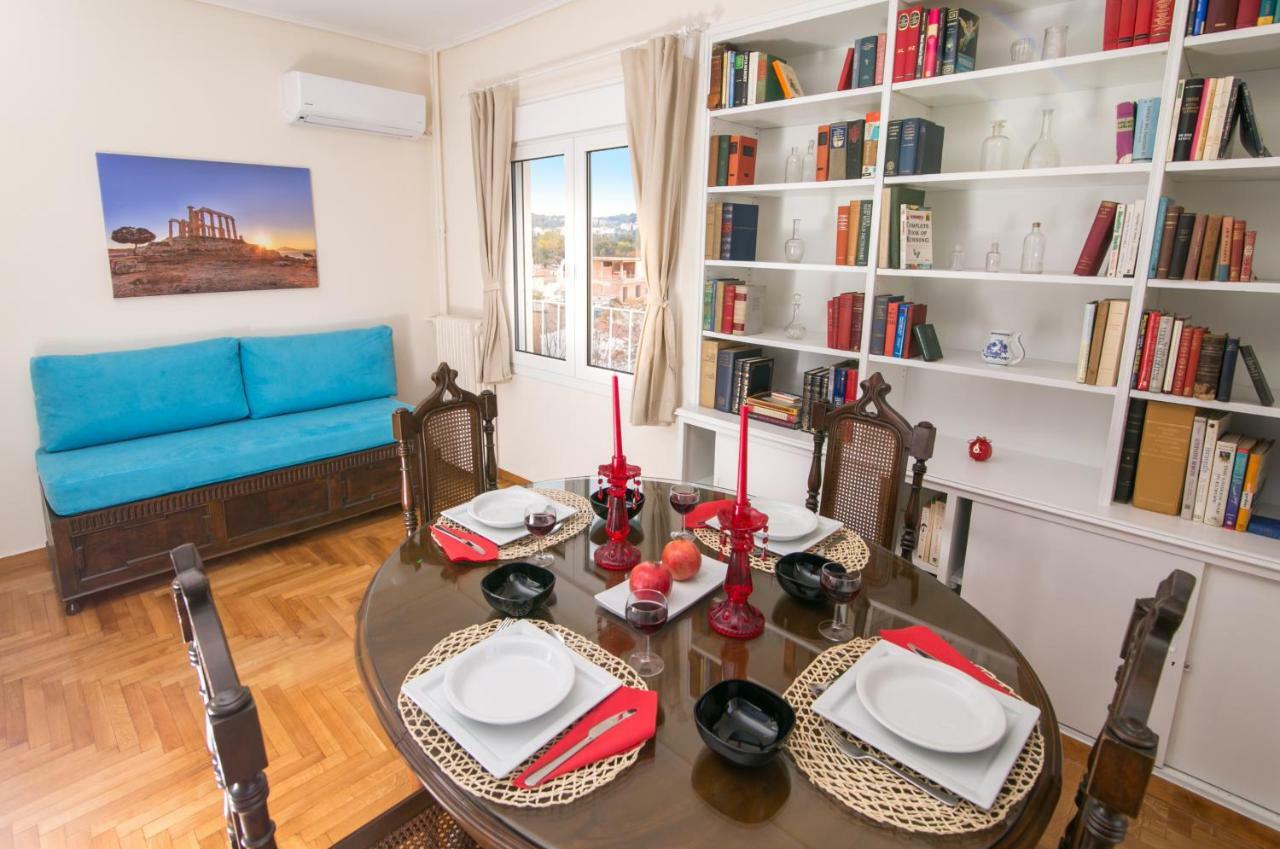 Magnificent Luxury Retrostyle Flat Acropolis View Apartamento Atenas Exterior foto