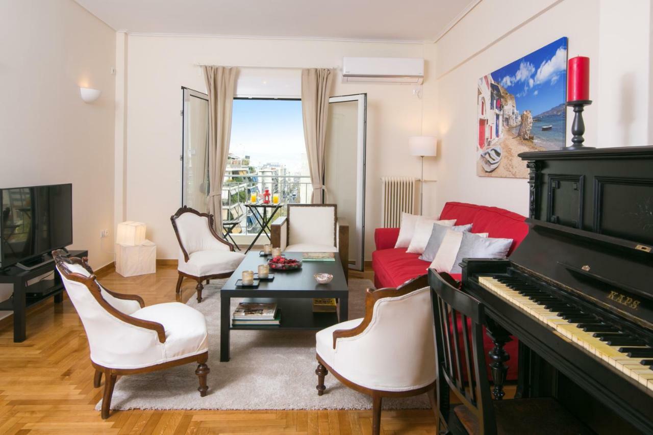 Magnificent Luxury Retrostyle Flat Acropolis View Apartamento Atenas Exterior foto
