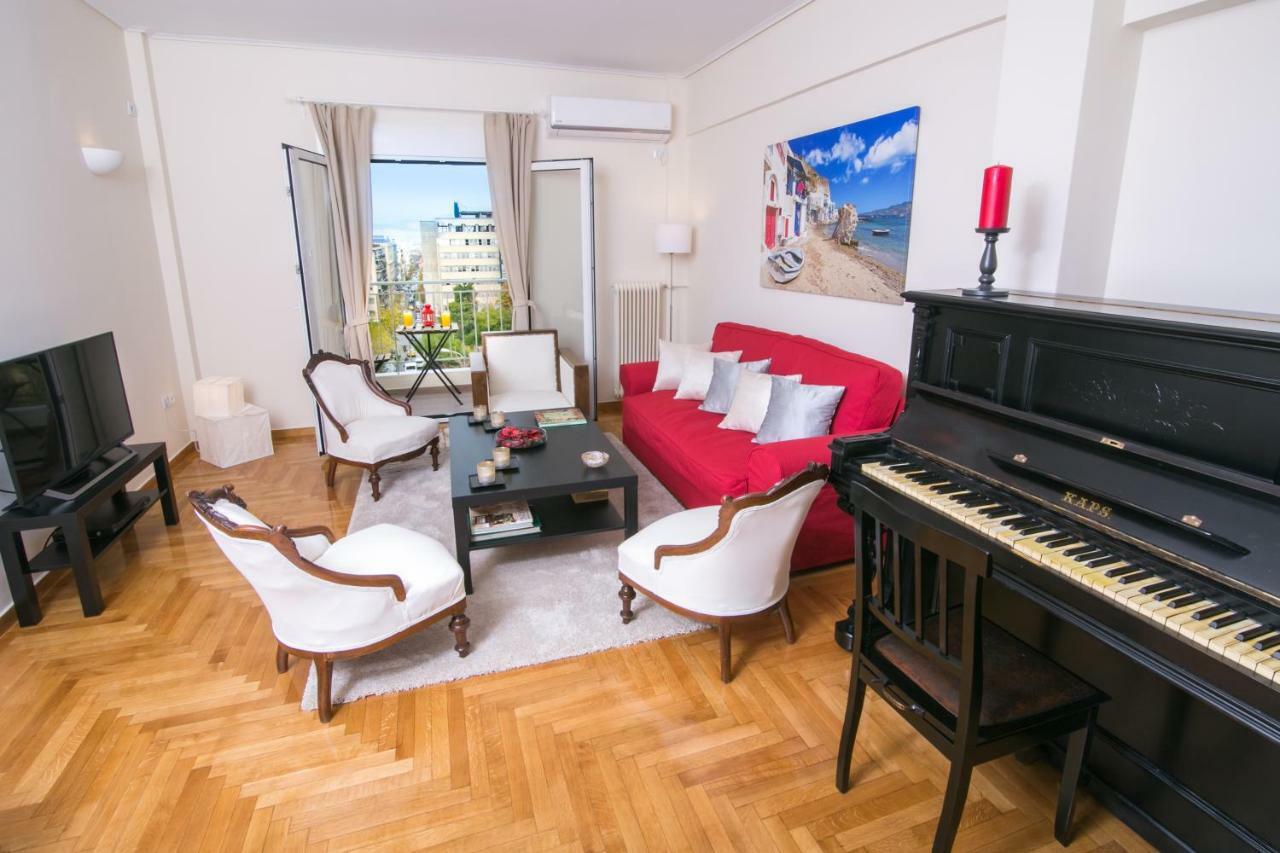 Magnificent Luxury Retrostyle Flat Acropolis View Apartamento Atenas Exterior foto